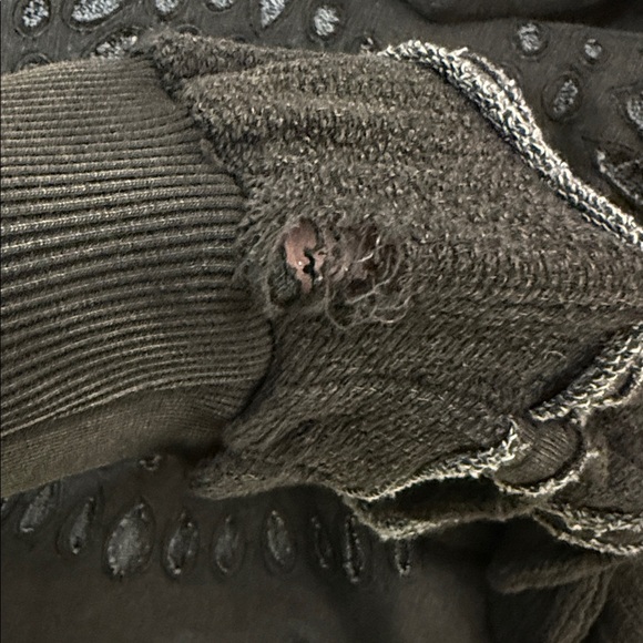 GUC Free People Last Call Sweatshirt In Washed Black - Picture 6 of 6